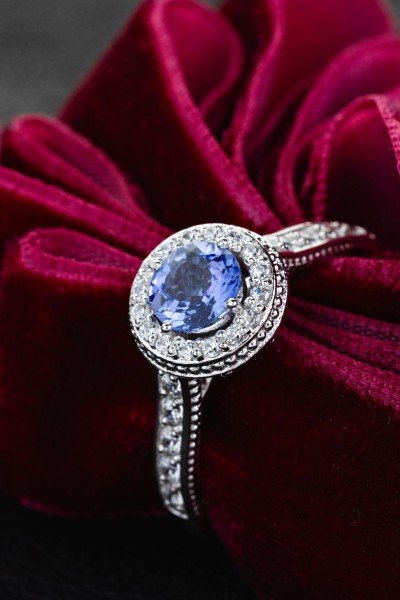 ring sapphire diamond